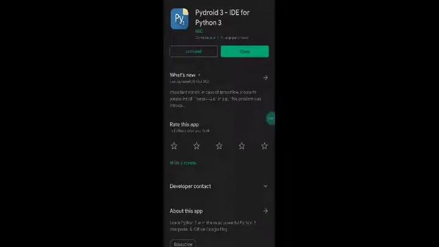How to run Python in Mobile Phone. python app .mobile me python coding kaise karein.pydroid3 BlikeS смотреть онлайн