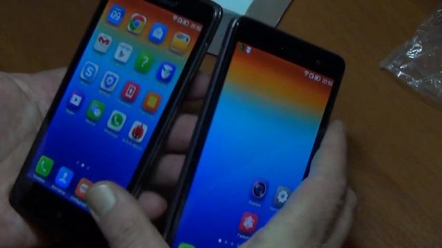 Первый взгляд на Lenovo s860 и антуту тест с Lenovo p780 смотреть онлайн