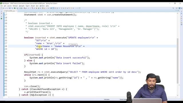 Java MySQL Tutorial For Beginners - MySQL JDBC | CRUD Operations | SQL Injection | Session 14 смотреть онлайн