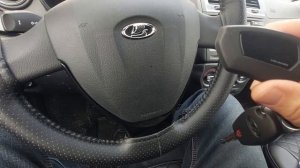 LADA GRANTA CROSS 23 Сигнализация PANDORA подключение второго брелка