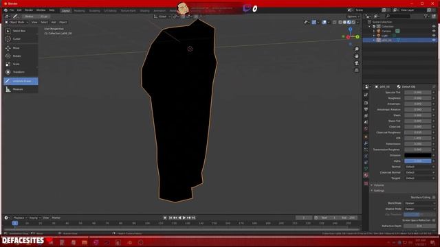 How to Delete Annotation Lines in Blender 2.8 смотреть онлайн