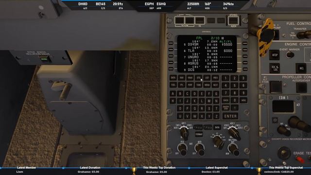 FlyJSim Dash 8-Q400 (Q4XP) | Real 737 Pilot Live | Flybe To Newquay! | X-Plane 11