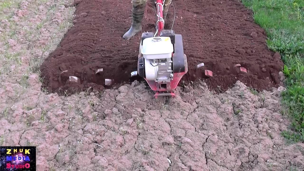 Как пахать огород фрезами смотреть онлайн