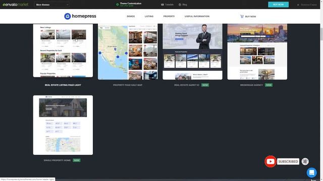 HomePress - Real Estate WordPress Theme смотреть онлайн