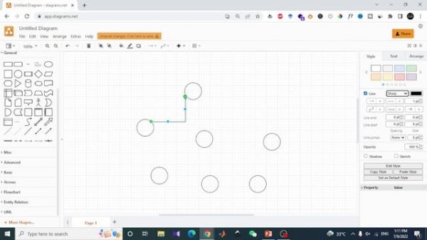 how to draw graph in draw.io #diagram #drawio #flowchart