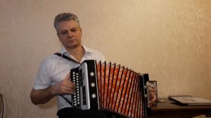 Тонкая рябина. Николай Гарбузов, на гармони.