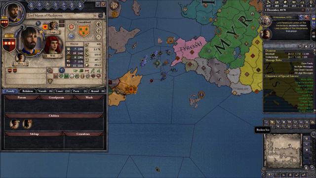 CK2 Game of Thrones - Rhoynar Restoration #4 - Rising in Rank смотреть онлайн