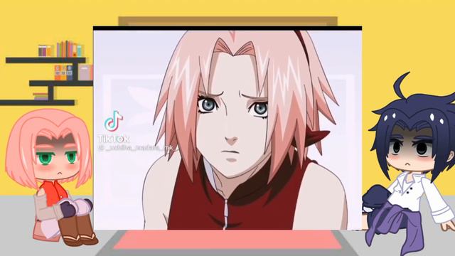 Реакция Саске и Сакуры на Видео про них//ТикТок// смотреть онлайн