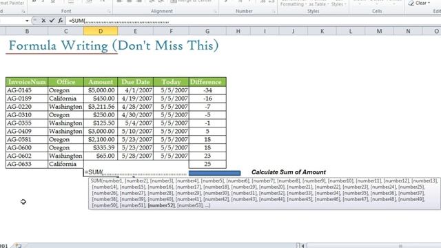 1. How to write a function in Excel (Syntax & argument explanation) смотреть онлайн