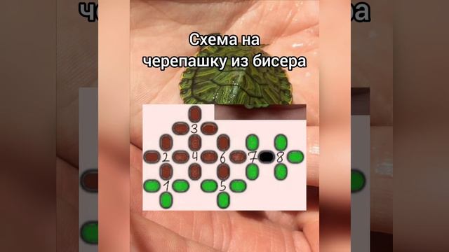 Вот и схема на черепашку из бисера #черепашка #бисершаасия #хочуврек #можноактив #актив #beads#бисе смотреть онлайн
