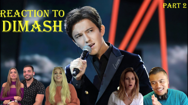 Реакция иностранных блогеров на Dimash 2