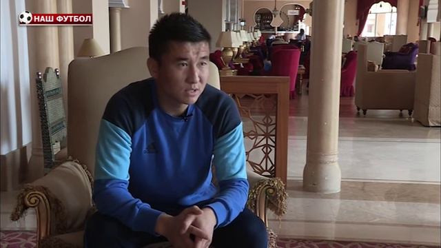 Мардан Толебек в телепрограмме «Наш футбол». смотреть онлайн