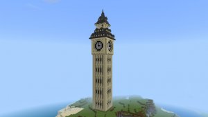 КАК ПОСТРОИТЬ Big Ben В МАЙНКРАФТЕ