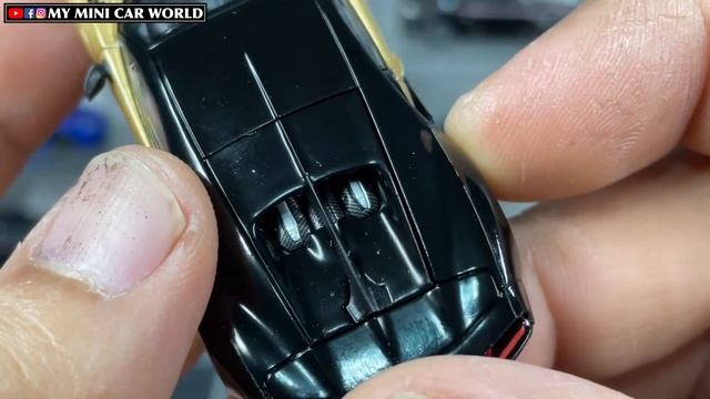 『MY MINI CAR WORLD』UNBOXING MINI GT 1/64 BUGATTI CHIRON SUPER SPORT смотреть онлайн
