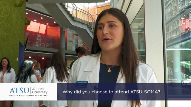 ATSU-SOMA Doctor of Osteopathic Medicine White Coat Ceremony | Halle Pedroza смотреть онлайн