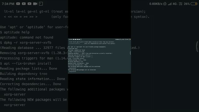 Solving apt broken install in termux. смотреть онлайн