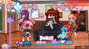 fnf mod ДОКИ ДОКИ ЛИТЕРАТУРНЫЙ КЛУБ ПЛЮС!