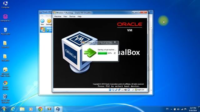 VirtualBox Installation with Windows 7 смотреть онлайн