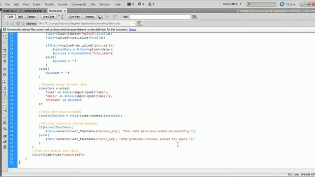 How to Upload File in CodeIgniter смотреть онлайн