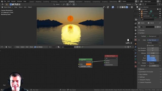 Ocean Sunset Environment (Blender Tutorial) смотреть онлайн
