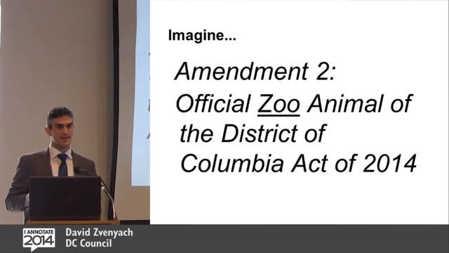 Annotating the Law ~ David Zvenyach @ I Annotate 2014 смотреть онлайн