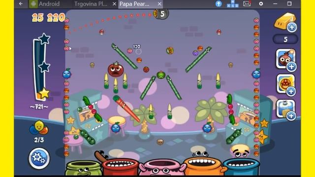 Papa Pear Saga Level 721 - No Boosters