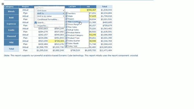 Actionable Reporting - JReport v 9.1 смотреть онлайн