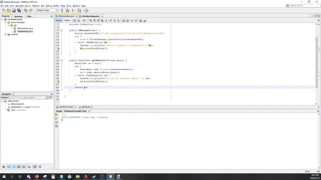 Reading from MS Access Database with Netbeans смотреть онлайн