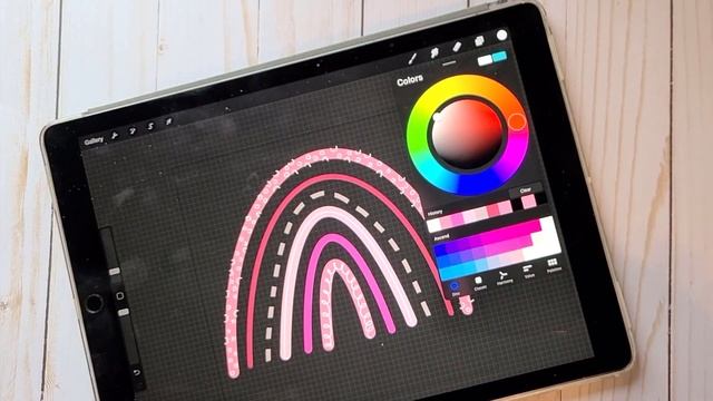HOW TO OUTLINE STICKERS BY ADDING A WHITE BORDER / PROCREATE TIPS AND TRICKS FOR BEGINNERS / DESIGN смотреть онлайн