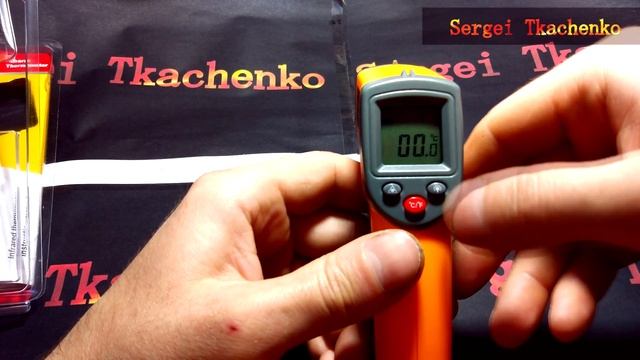 На что способен пирометр (термометр) из Китая смотреть онлайн