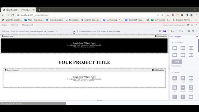Bloxtor - Lesson 6.1.1.3 - Create Simple Page with Modules - on Simple Admin UI смотреть онлайн