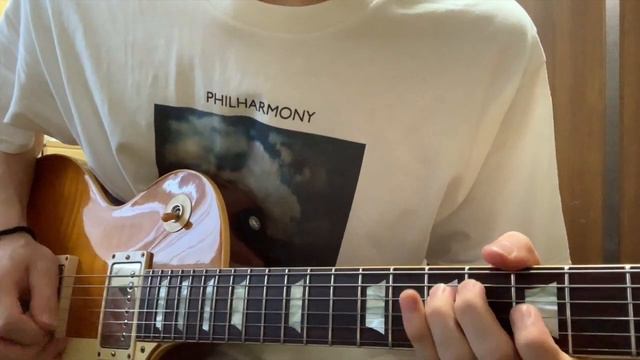 Don't Look Back In Anger / Oasis Guitar Solo 【Guitar Cover】 ギターソロ смотреть онлайн
