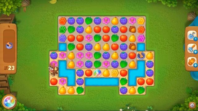 Gardenscapes Садовник ОСТИН #110 Полное Прохождение Тренировки Пёсика смотреть онлайн