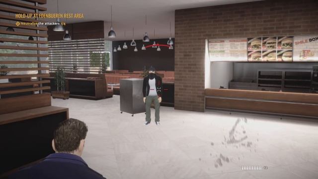 Autobahn Police Simulator 3 - Daylight armed robbery of Burger restaurant. Police enter the store. смотреть онлайн