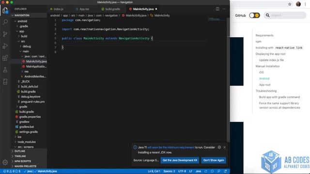 Wix React Native Navigation - Android Installation (ARABIC) (عربى) смотреть онлайн