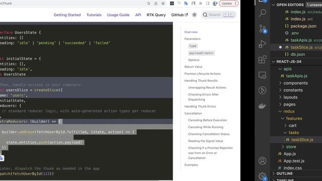 React JS Cơ bản: Sử dụng Redux-toolkit kết hợp thunk middleware để quản lý state (3) смотреть онлайн