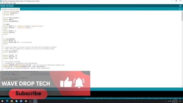 How to make a Wireless Scrolling Text Display using nodeMCU смотреть онлайн