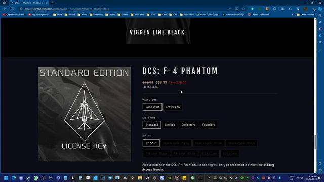 DCS:World-Modded[GP34 Bonus]"Heatblur F4 is open pre-order now! I got one but you really shouldn't. смотреть онлайн