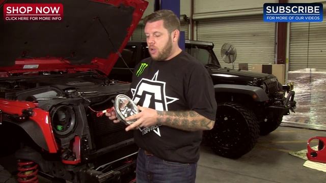 Oracle Offroad Halo Lights Installation (2013 Jeep JK Unlimited) смотреть онлайн