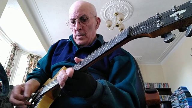 a minor blues Epiphone dot on a dull cloudy day смотреть онлайн
