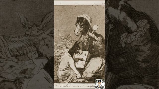 Francisco Goya Los Caprichos serie completa | Goya I capricci Il lato oscuro del genio смотреть онлайн