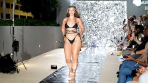 Bronzed Babe Swimwear In Slow Motion # Miami Art Basel # Fusion Fashion Events