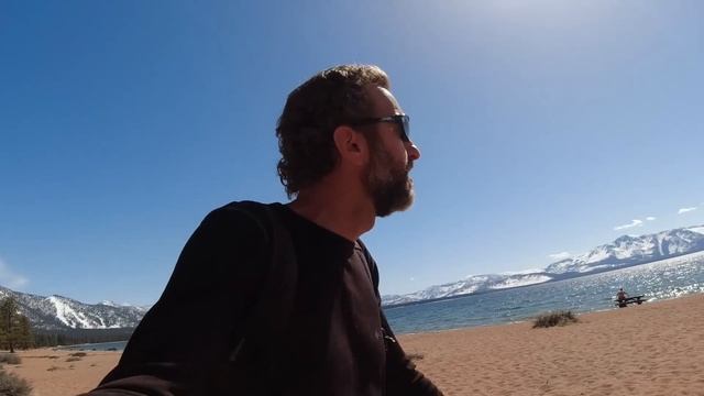 A Day at Lake Tahoe in the Sierra Nevada Mountains смотреть онлайн