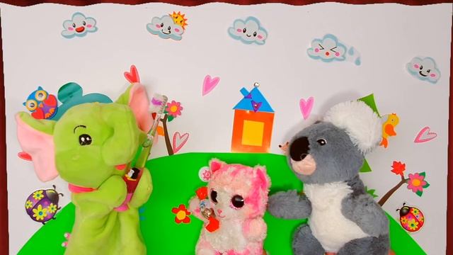 ?ЗАЧЕМ ЧИСТИТЬ ЗУБЫ! Анимишка - Слоненок помогает маленькому Коале почистить зубки. смотреть онлайн