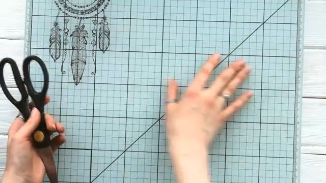 Обзор стеклянного коврика для скрапбукинга от Rozalina!