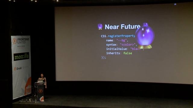 Lea Verou: Keynote: CSS Variables: var(--subtitle); смотреть онлайн