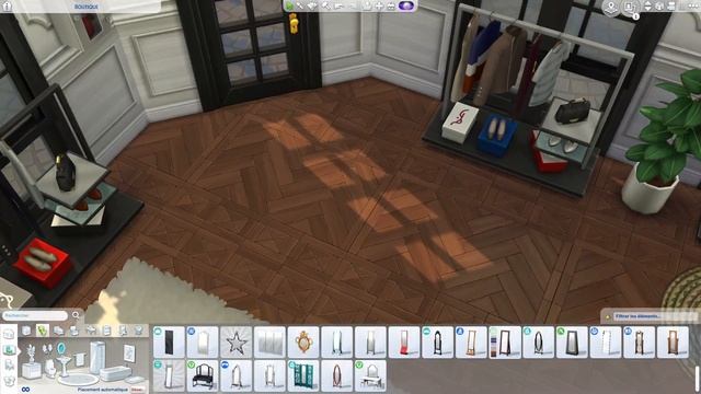 Parisian Fashion Boutique • The Sims 4 • No CC | Speed Build смотреть онлайн