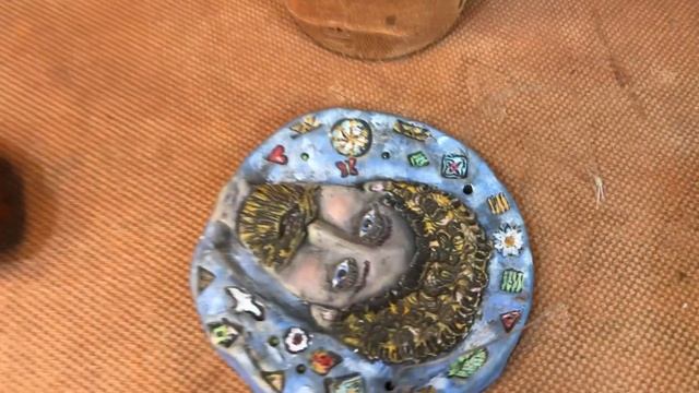 ? Делаем автопортрет - барельеф из глины Обучение гончарству Волшебство керамики смотреть онлайн