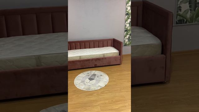 видео Кровать угловая с подъёмным механизмом смотреть онлайн