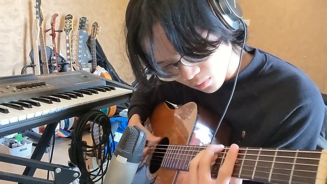 Valhalla Reverb, Ableton's Granular Effect And An Old Buzzy Morris Guitar.